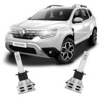 Par Lâmpada LED Farol Alto Duster 2012/2021 6500K Haloway