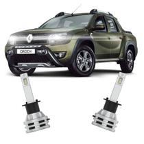 Par Lâmpada LED Farol Alto Oroch 2015/2021 6500K Haloway