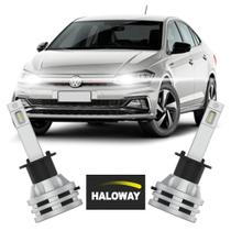 Par Lâmpada Led Farol Alto Virtus 2017/2022 6500K Haloway