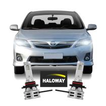 Par Lâmpada Led Farol Baixo Corolla 2012/2014 6500K Haloway