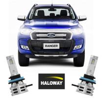 Par Lâmpada LED Farol Baixo Ranger 2017/2019 6500k Haloway Par Lâmpada LED Farol Baixo Ranger 2017/2019 6500k Haloway