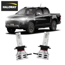 Par Lâmpada Led Farol Baixo S10 2012/2021 6500K Haloway