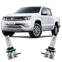 Par Lâmpada LED Farol Milha Amarok 2017/2022 6500k Haloway