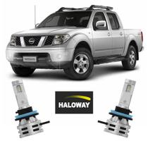 Par Lâmpada Led Farol Milha Frontier 2008/2016 6500K Haloway