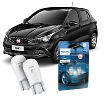 Par Lâmpada Led Farolete Fiat Argo Philips Ultinon