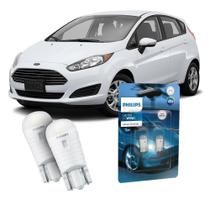 Par Lâmpada Led Farolete Ford Fiesta Philips Ultinon