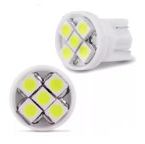 Par Lâmpada Led Pingão T10 5 Leds Branco 6000k - Ht Mercado
