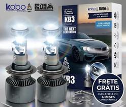 Par Lampada Led Projetor 40000lm Canbus H7 H4 H11 Hb4 Forte 6500k efeito xenon