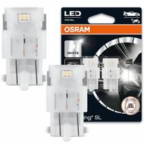 Par Lâmpada LED retrofit T20 W21W/5W 2 Polos Osram 6000K Branco Frio 12V Original 155 lumens