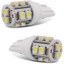 Par Lâmpada Led T10 12v 10 leds smd Branca Mixcom