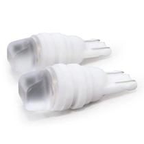 Par Lâmpada LED T10 3 CREE W5W LENTE FOSCA Par Lâmpada LED T10 3 CREE W5W LENTE FOSCA
