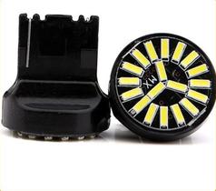Par Lâmpada Led T20 19 Leds 1 Polo 2 Polos Canbus Canceller Par Lâmpada Led T20 19 Leds 1 Polo 2 Polos Canbus Canceller