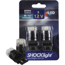 Par Lâmpada Led T25 2 Polos 3157 16 Leds Shocklight - SLL-123157-BC