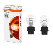 Par Lampada Original Osram 2 Polos P27/7W 12V Automotiva DRL Estacionamento Luz de Posição Freio 2 Unidades Par Lampada Original Osram 2 Polos P27/7W 12V Automotiva DRL Estacionamento Luz de Posição Freio 2 Unidades