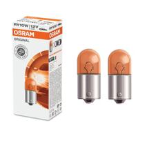Par Lampada Original Osram 5009 Sinalização RY10W BAU15s 12v 10w Ambar 2 Unidades Par Lampada Original Osram 5009 Sinalização RY10W BAU15s 12v 10w Ambar 2 Unidades