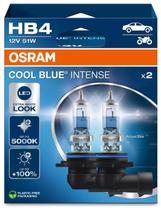 Par Lâmpada Osram Cool Blue Intense HB4 5000K 55w 12v