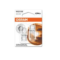 Par Lâmpada Osram Halógena 1 Polo 12V Base Vidro W21W W3x16d 7505 Freio Lanterna Seta Super Pingão Par Lâmpada Osram Halógena 1 Polo 12V Base Vidro W21W W3x16d 7505 Freio Lanterna Seta Super Pingão