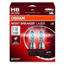 Par Lâmpada Osram Night Breaker Laser H8 150%+luz 35w/12v Par Lâmpada Osram Night Breaker Laser H8 150%+luz 35w/12v