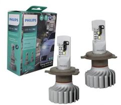 Par Lâmpada Philips H4 Ultinon Led 6200k Original Nova Par Lâmpada Philips H4 Ultinon Led 6200k Original Nova
