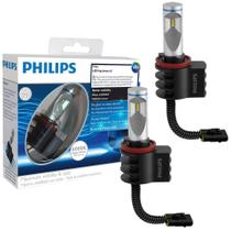 Par Lâmpada Philips LED X-Treme Ultinon 10W 12V PGJ19-1/2/3 H8 H11 H16 Farol
