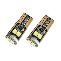 Par Lâmpada Pingo T10 6 Leds Cree Canbus Canceller Farolete - Lagos Importadora