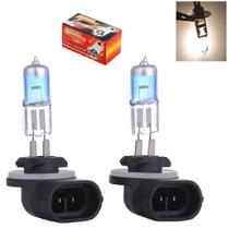 Par Lâmpada Super Branca 12v Farol 5000k