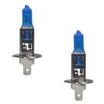 Par Lampada Super Branca Farol H1 8500k 12v Automotiva