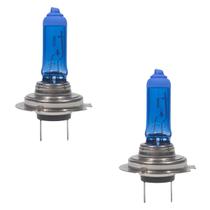Par Lampada Super Branca Farol H7 12V 55W 8500K Automotiva