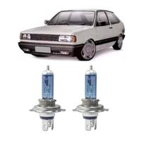 Par Lâmpada Super Branca Teslla Farol Alto E Baixo H4 Par Lâmpada Super Branca Teslla Farol Alto E Baixo H4