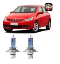 Par Lâmpada Super Branca Teslla Farol Alto E Baixo H4 Par Lâmpada Super Branca Teslla Farol Alto E Baixo H4