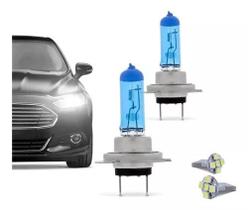 Par Lâmpada Super Brancas H7 8500k 12v Efeito XênoN Par Lâmpada Super Brancas H7 8500k 12v Efeito XênoN