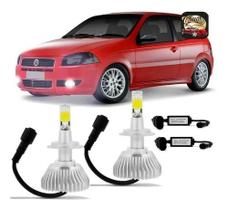 Par Lâmpada Super Led Farol Milha Fiat Palio G4 2008 A 2009