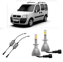 Par Lampada Super Led H1 Para Doblo 2001 até 2016 Par Lampada Super Led H1 Para Doblo 2001 até 2016