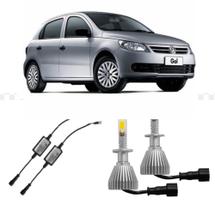 Par Lâmpada Super Led H1 Para Gol G5 2008 até 2012