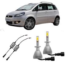 Par Lampada Super Led H1 Para Idea 2005 até 2016