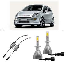 Par Lampada Super Led H1 Para Punto 2013 até 2017