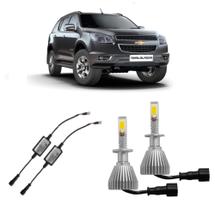 Par Lampada Super Led H1 Para Trailblazer 2013 até 2016