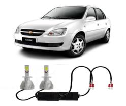 Par Lampada Super Led H3 Corsa 1994 até 2012