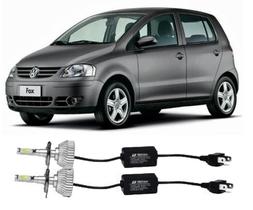 Par Lampada Super Led H4 Fox 2003 até 2009
