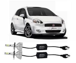 Par Lampada Super Led H4 Punto / Punto (T-Jet) 2013 até 2017 Par Lampada Super Led H4 Punto / Punto (T-Jet) 2013 até 2017