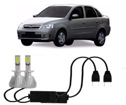 Par Lampada Super Led H7 Corsa 2002 até 2012 Par Lampada Super Led H7 Corsa 2002 até 2012