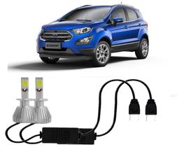 Par Lampada Super Led H7 EcoSport 2018