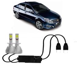 Par Lampada Super Led H7 Vectra 1996 até 2011 Par Lampada Super Led H7 Vectra 1996 até 2011