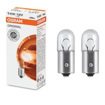 Par Lâmpada T4W Osram Painel Miniatura Original Line 3893 BA9s 4W 12V Par Lâmpada T4W Osram Painel Miniatura Original Line 3893 BA9s 4W 12V
