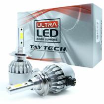 Par lâmpada ultra led carro h7 6000 lumens 6000k