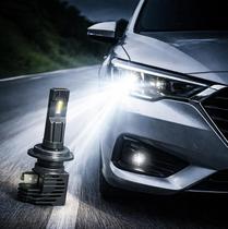 Par Lâmpada Ultra LED Compact H3 Tiger Auto 6600K 5000 Lumens Encaixe Original
