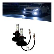 Par Lampada Ultra Led H16 6000K Super Branca
