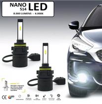 Par Lampada Ultra Led Nano S14 H1 H3 H7 H11 HB3 HB4 H16 H27 Par Lampada Ultra Led Nano S14 H1 H3 H7 H11 HB3 HB4 H16 H27