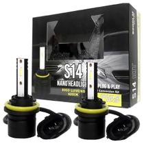 Par Lampada Ultra Led Nano S14 H1 H3 H7 H11 HB3 HB4 H16 H27