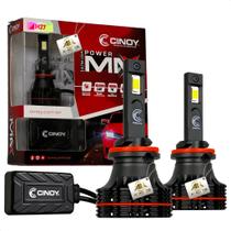 Par Lâmpada Ultra Led Power Max Farol 10000 lumens 12v 24v H1 H3 H7 H8 H11 H16 9006 9012